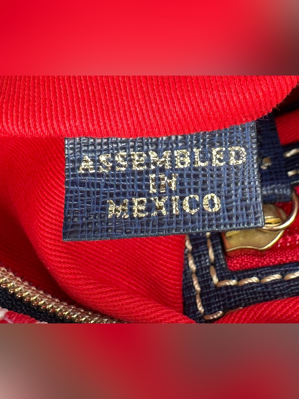 💐Dooney & Bourke Rainbow Multi Stripe Shopper Tote Bag + Flower Charm - Picture 9 of 12